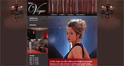 Desktop Screenshot of lesalonvogue.ca